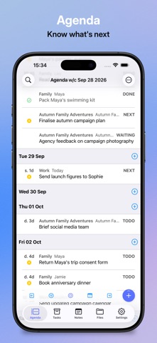 beorg: To-Do List & Agenda Screenshot 2 of 7