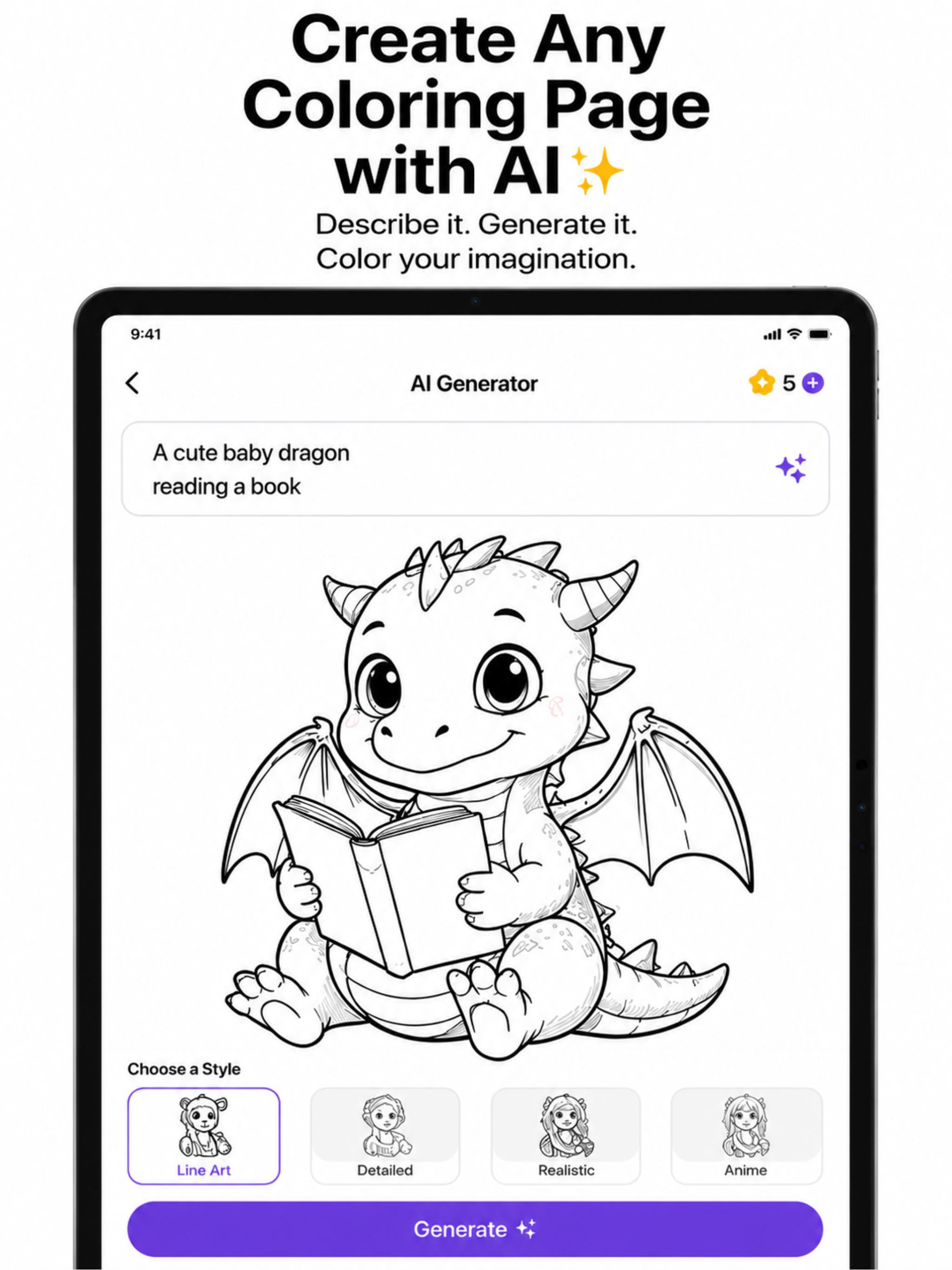 Color Pop: AI Colouring Book screenshot 14