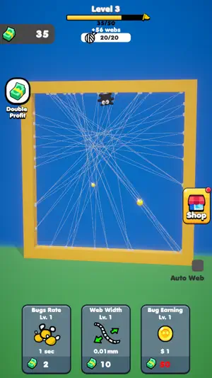 Idle Spider Web screenshot 3