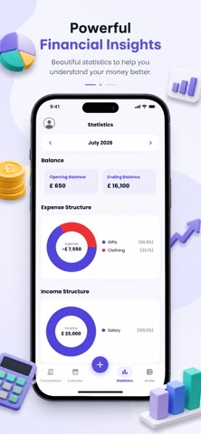 Money Manager: Expense Tracker iPhone screenshot
