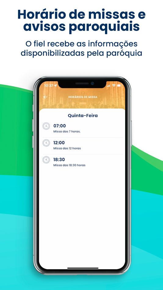 #5. ParoquiaNet (iOS) By: Theòs Sistemas Eclesiais