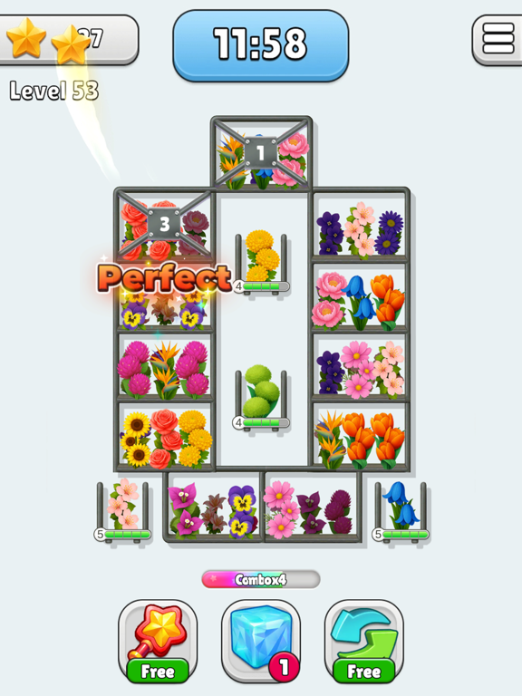 Magic Blossom - Flower Games iPad screenshot