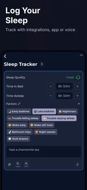 Insomnia Sleep Tracker screenshot 2