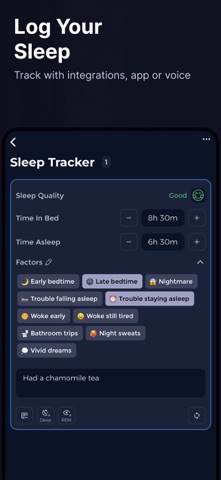 Insomnia Sleep Tracker screenshot