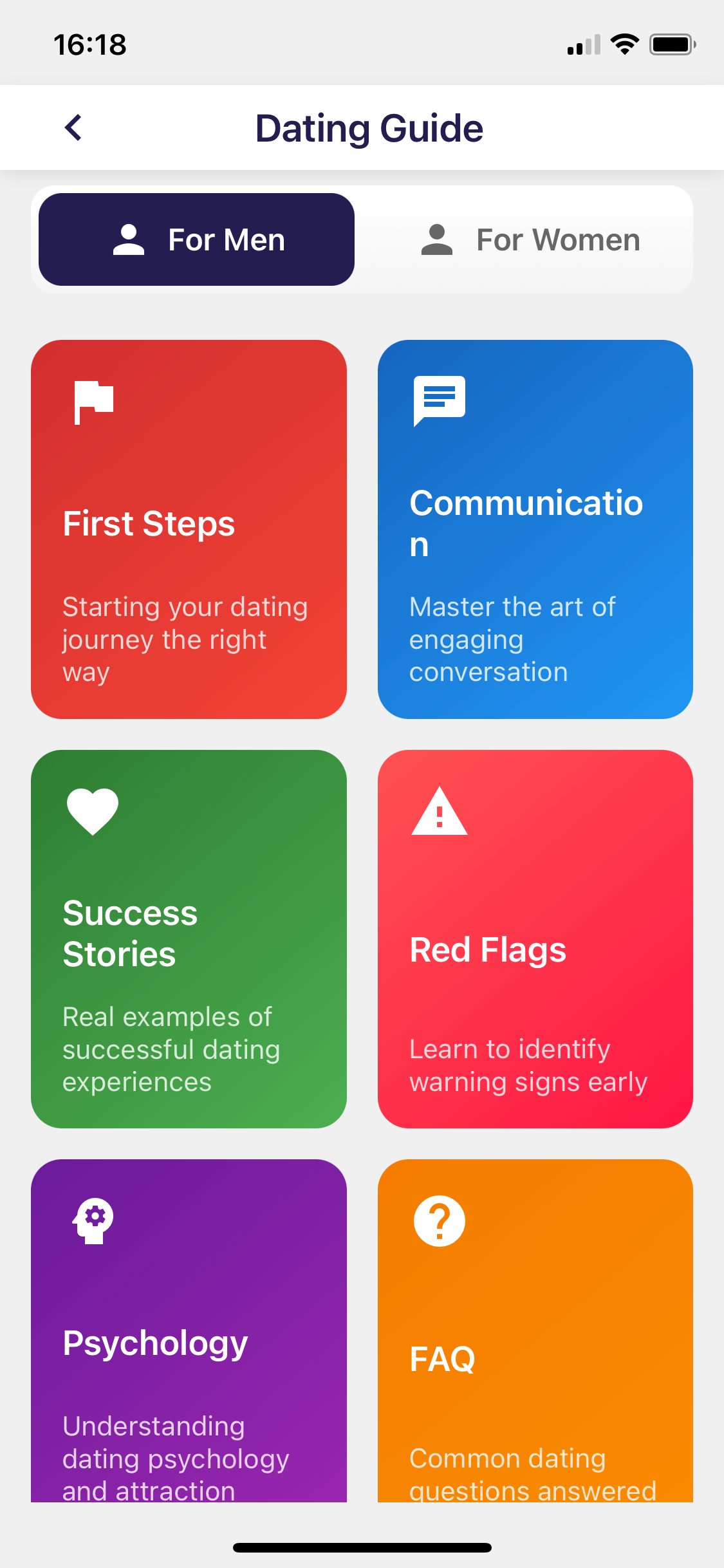 DateSmart - Phrases for Dating screenshot 8