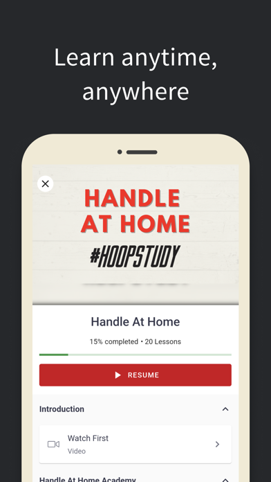 #HoopStudy Screenshot