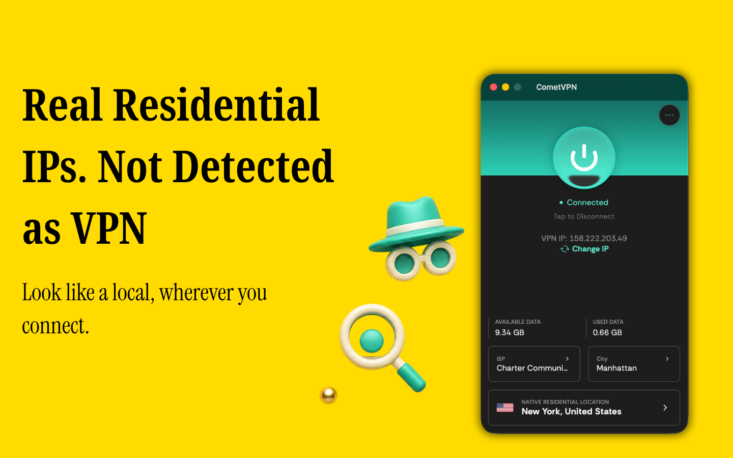 CometVPN: Fast & Secure VPN screenshot 9