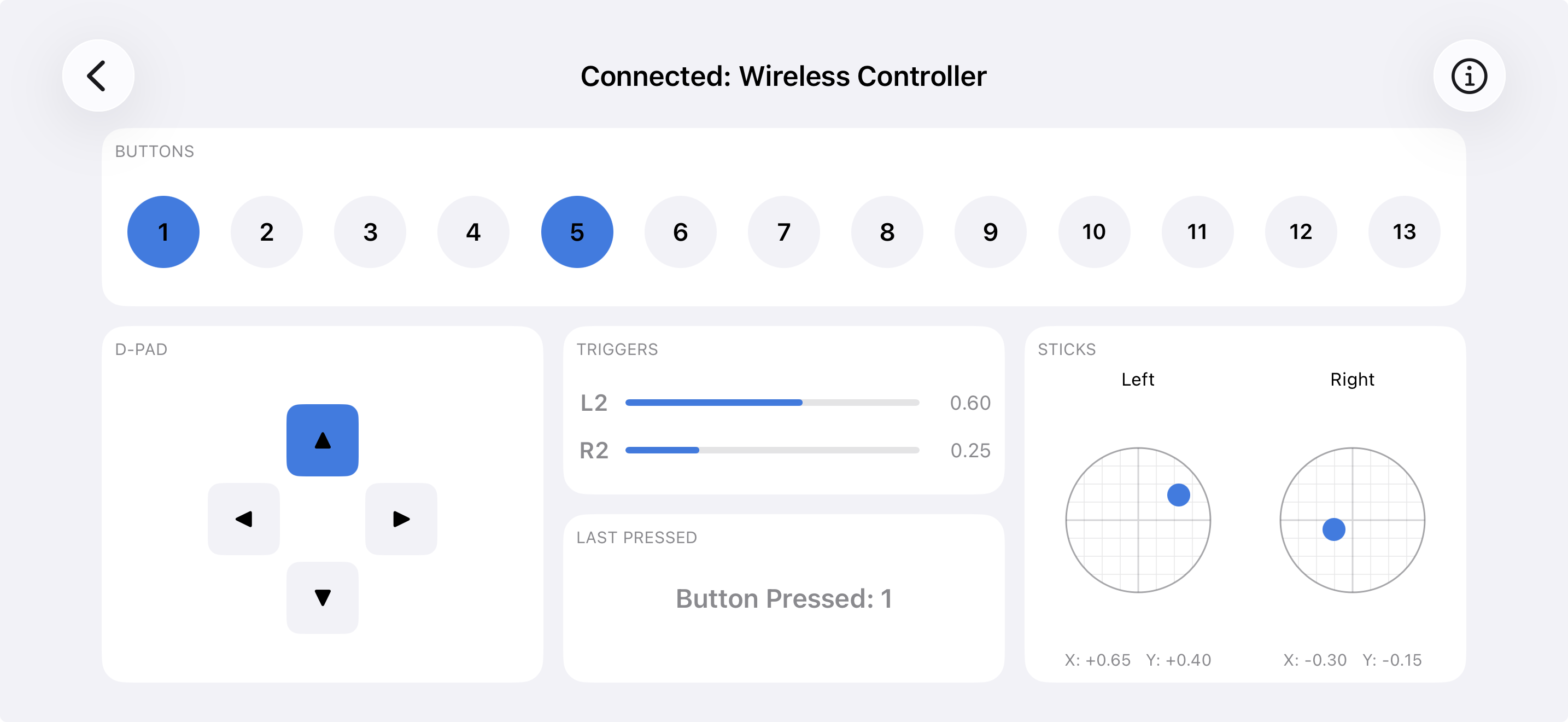 Gamepad Tester: Input & Drift screenshot 3