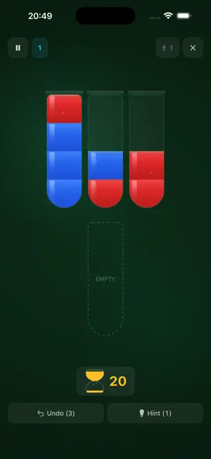 Bottle Sort Relay screenshot 1