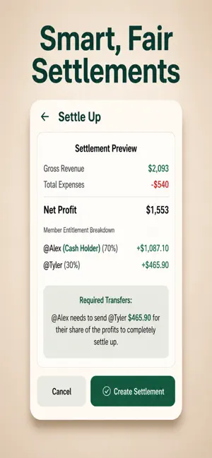 OurCut: Startup Bookkeeping screenshot 3