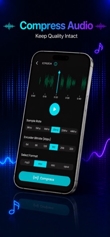Audio Editor - Edit Mp3 Cutter iPhone screenshot