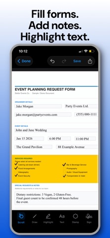 ZentoPDF: Edit, Sign & Fill screenshot