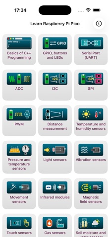Learn Raspberry Pi Pico iPhone screenshot