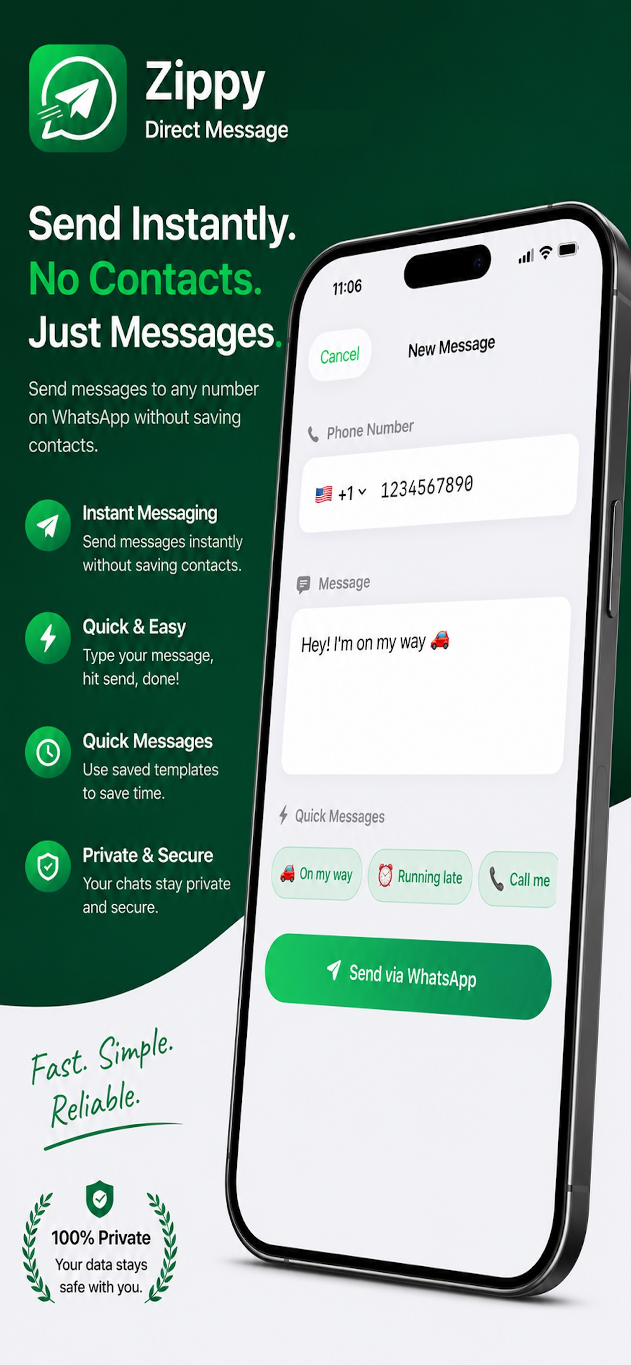 Zippy: Direct Messenger screenshot 6