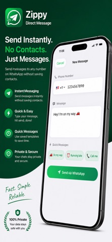 Zippy: Direct Messenger screenshot