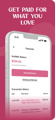 Hola Bakery App screenshot