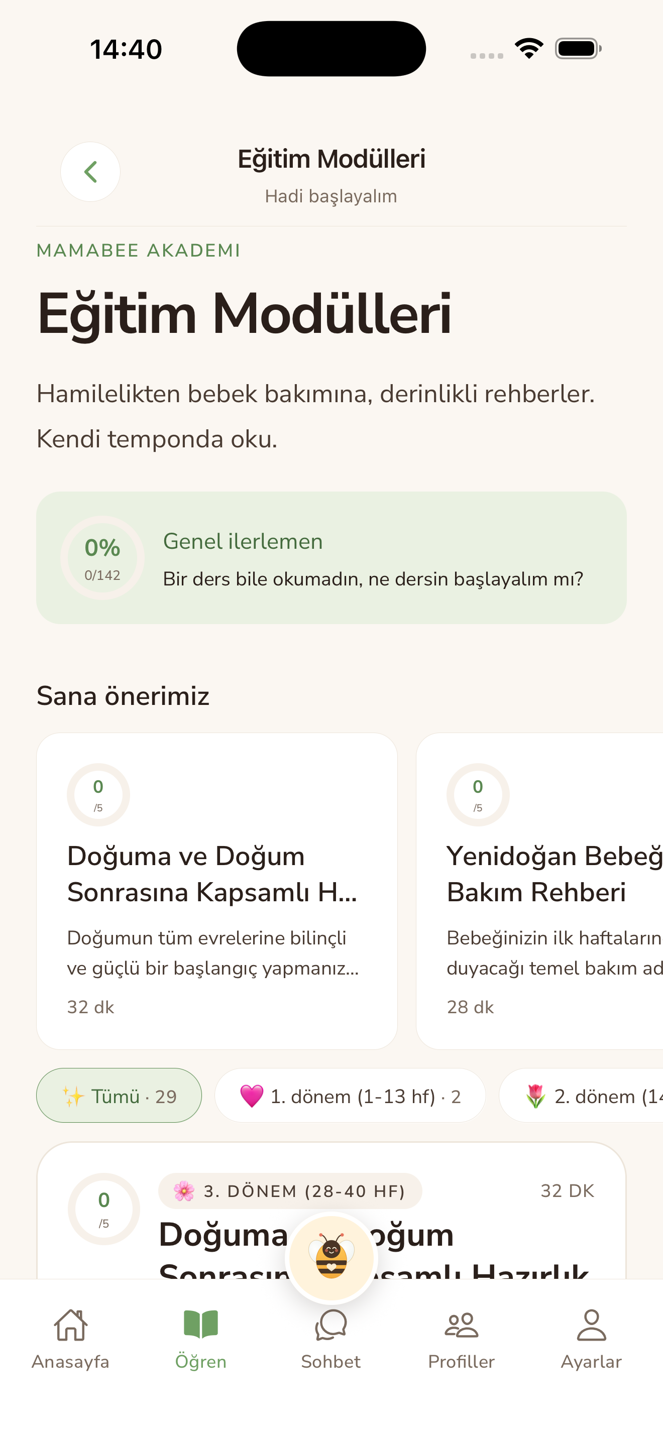 MamaBee: Hamilelik Takibi