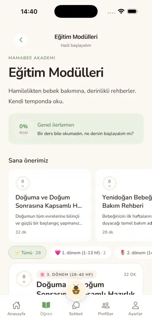 MamaBee: Hamilelik Takibi screenshot 4