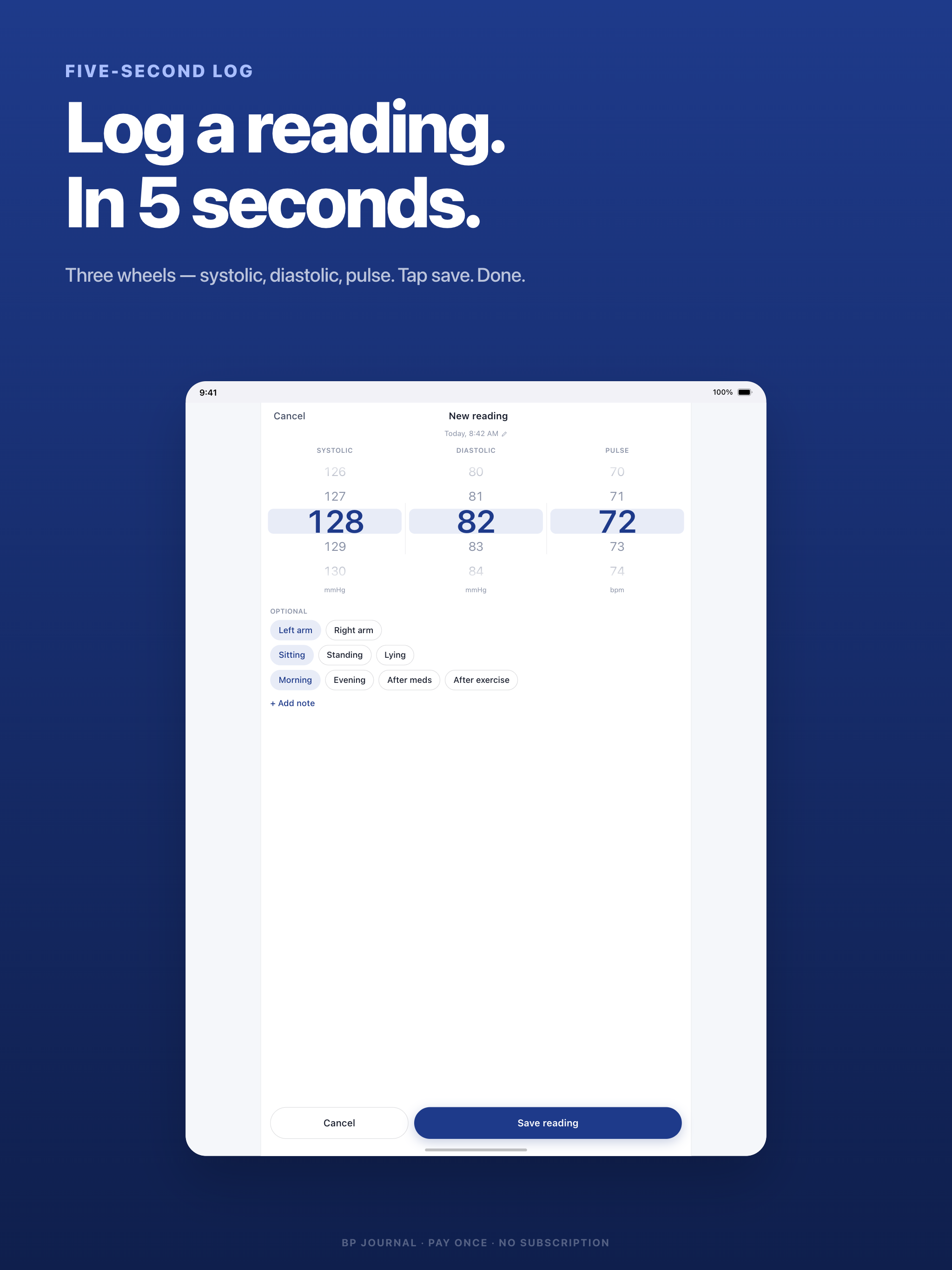 BP Journal: Pressure Tracker screenshot 9