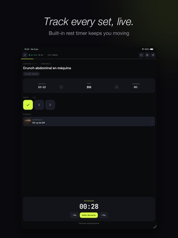 Gym Trainer Help iPad screenshot
