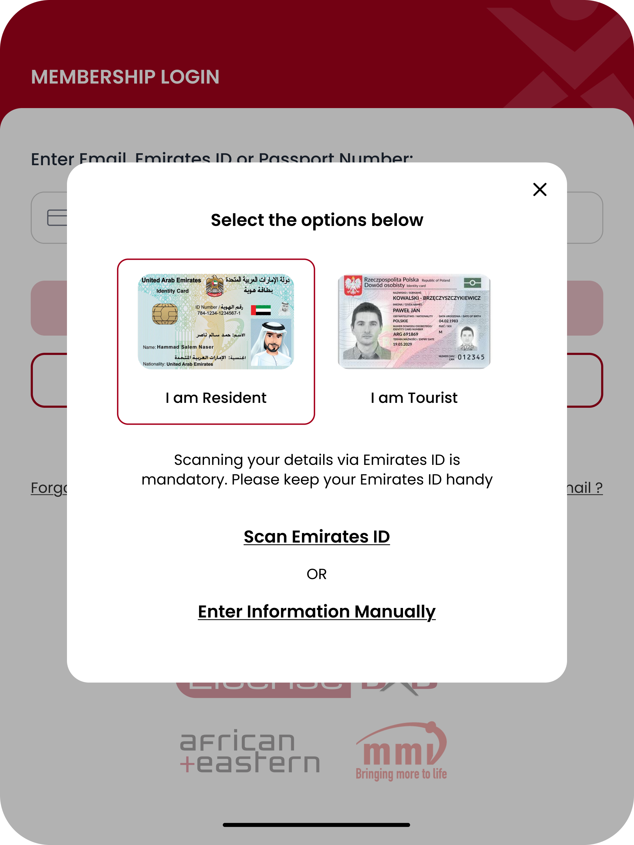 LICENSE DXB APP