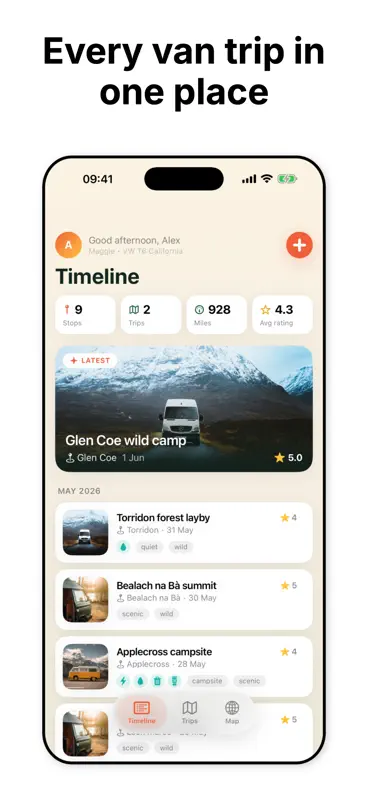 VanTales: Campervan Journal screenshot 2 of 7