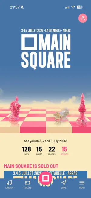 Main Square Festival iPhone screenshot 1