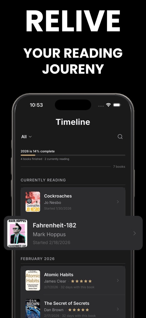 Book Tracker - BookStack - Books App | MWM