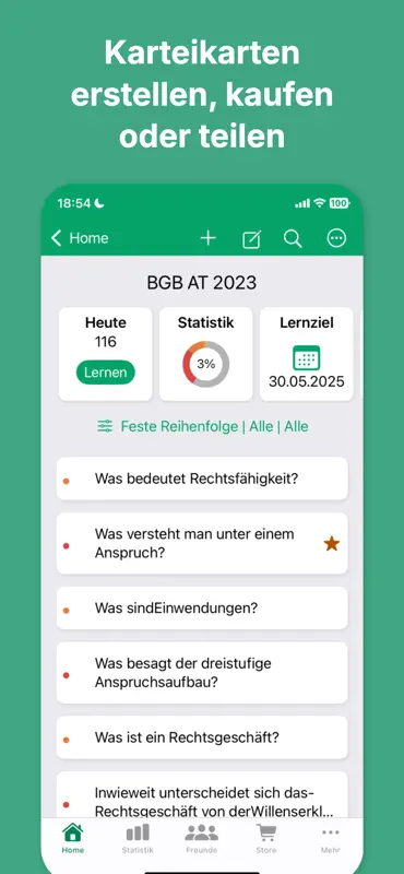 Repetico - Karteikarten lernen screenshot 3 of 8