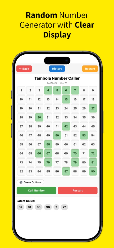 Tambola Number Caller (Housie) - Productivity App | MWM