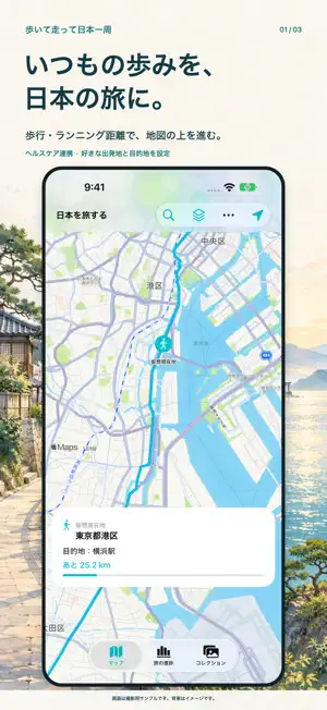 歩いて走って日本一周-Run&WalkJapanTour- screenshot 1