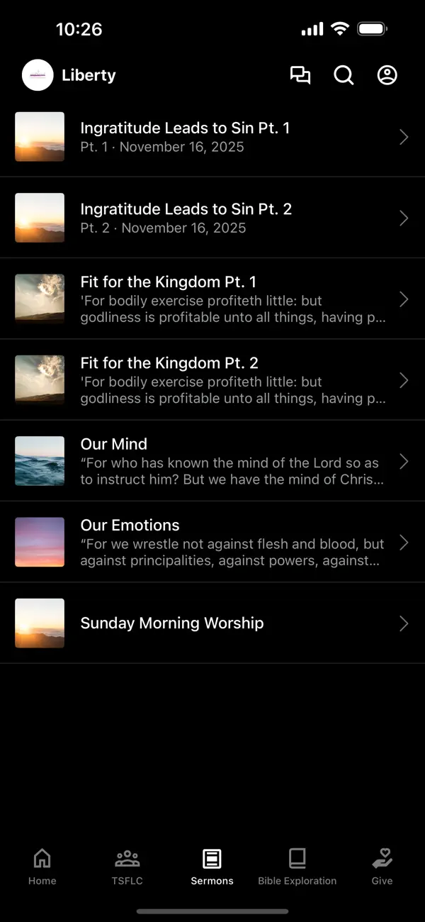 Screenshot #3 pour Liberty Tabernacle