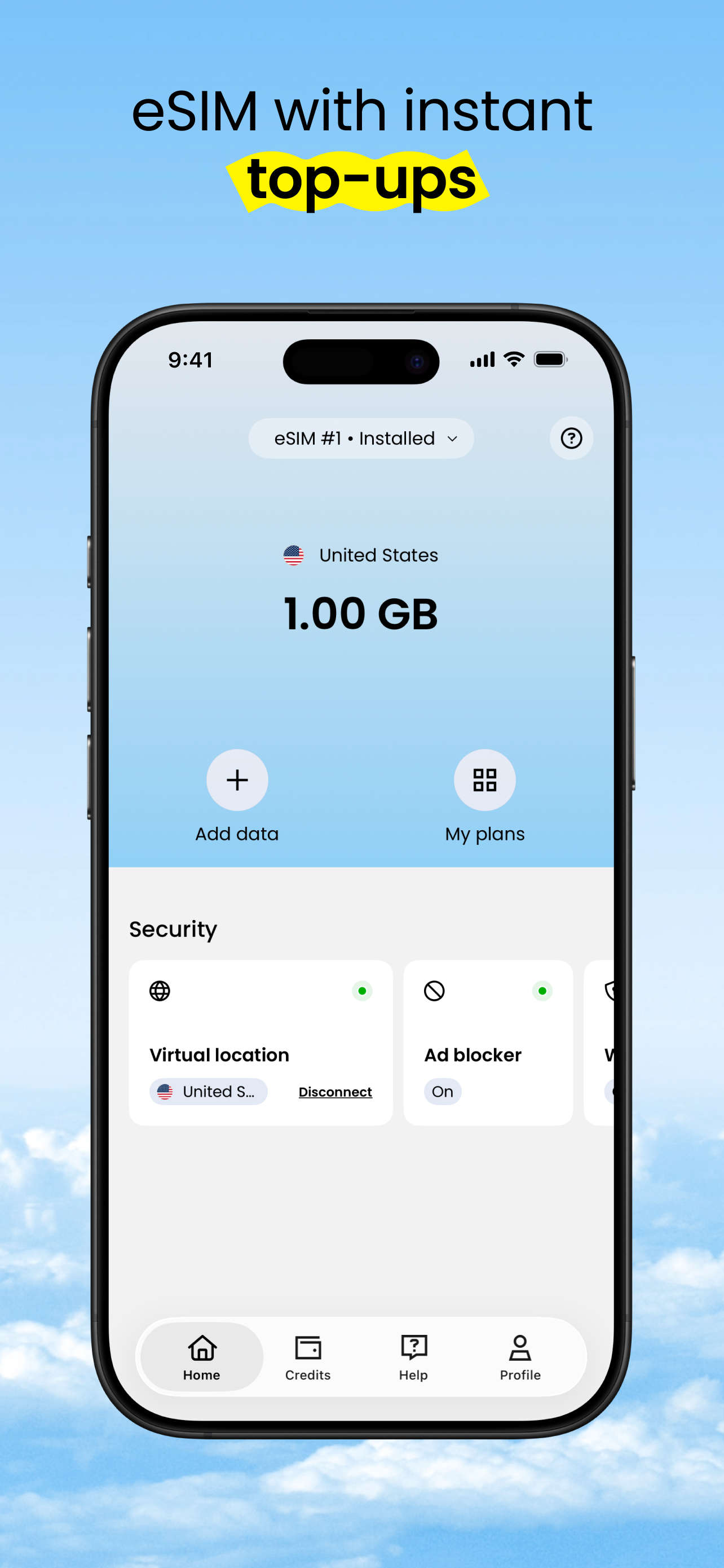 Saily eSIM: Data for travel