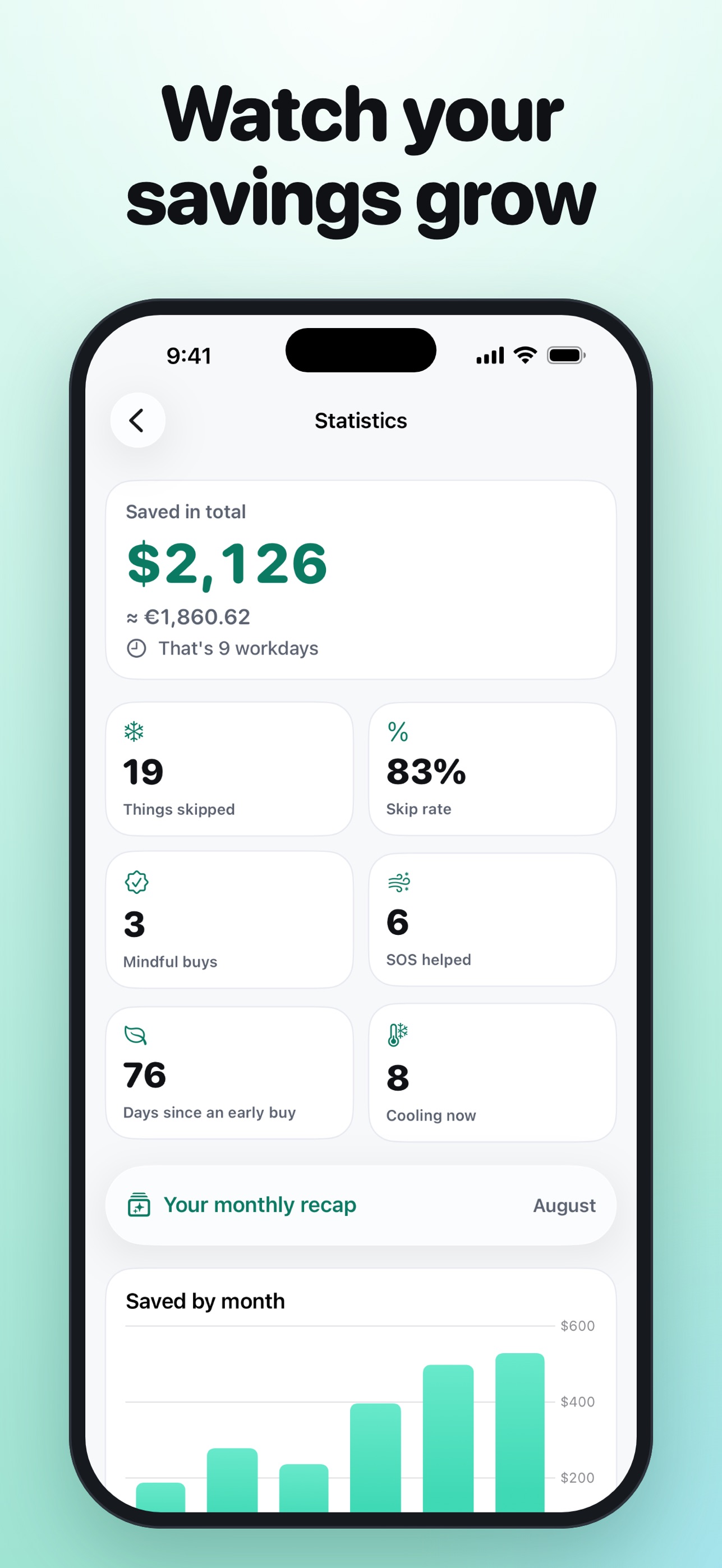 Screenshot 6 of Wishfreeze: Stop Impulse Buys