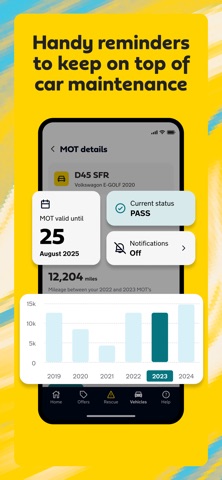 The AA iPhone screenshot 3