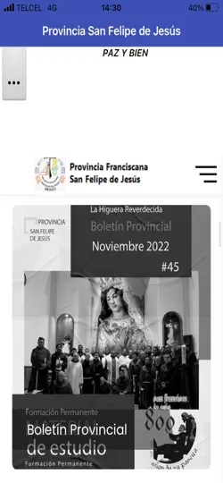 Скриншот Provincia San Felipe De Jesus на iPhone 2