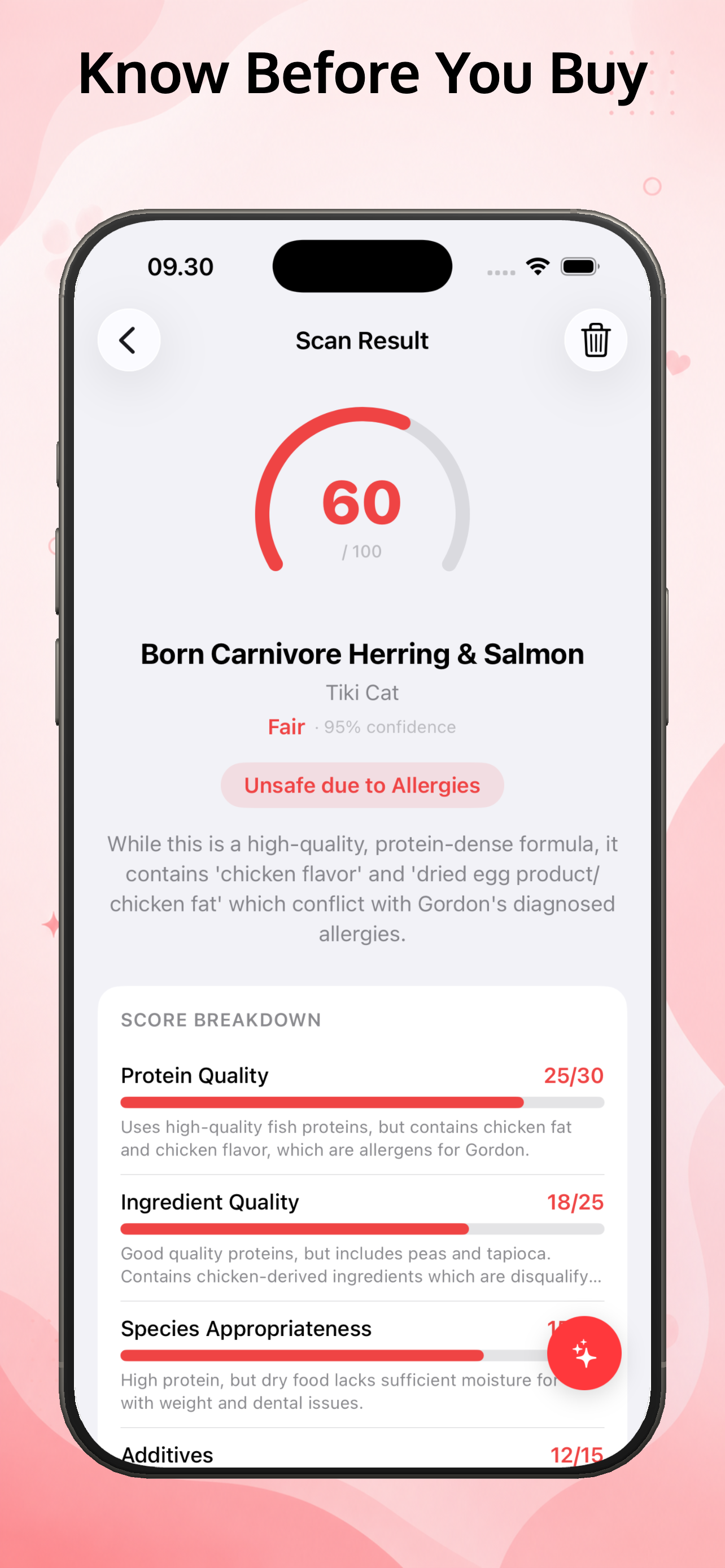 Cat Food Scanner - Pawra screenshot 4