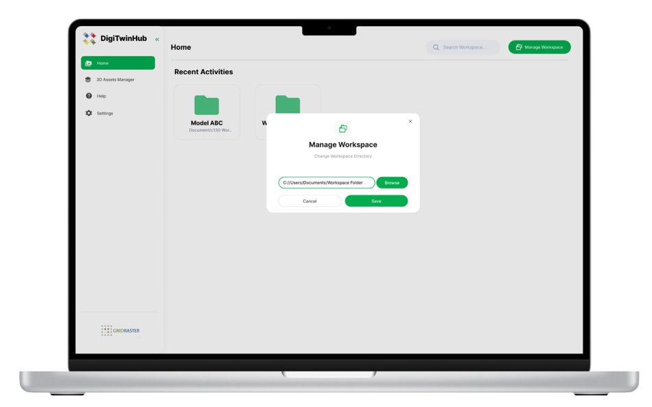 #3. DigiTwinHub (macOS) Podle: Grid Raster Inc.