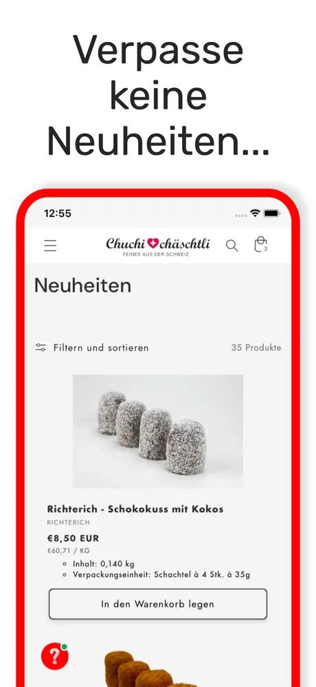 Chuchichäschtli‑App screenshot 4