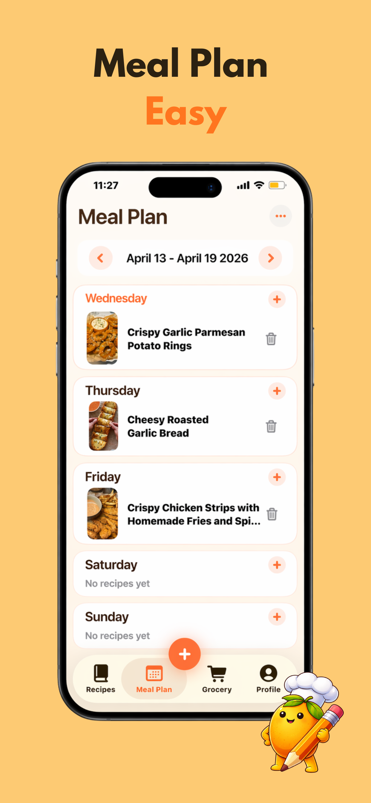 Mangi: Recipes and Meal Plan