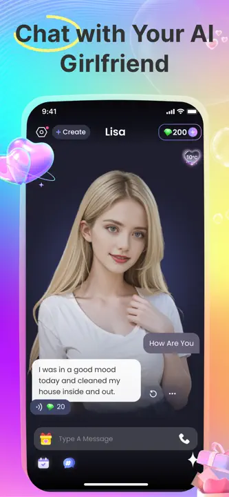 AI Girlfriend - MyGirl: Screenshot 1 von 4