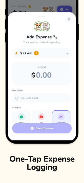 Pawly – Pet Expense Tracker Screenshot 2 of 4