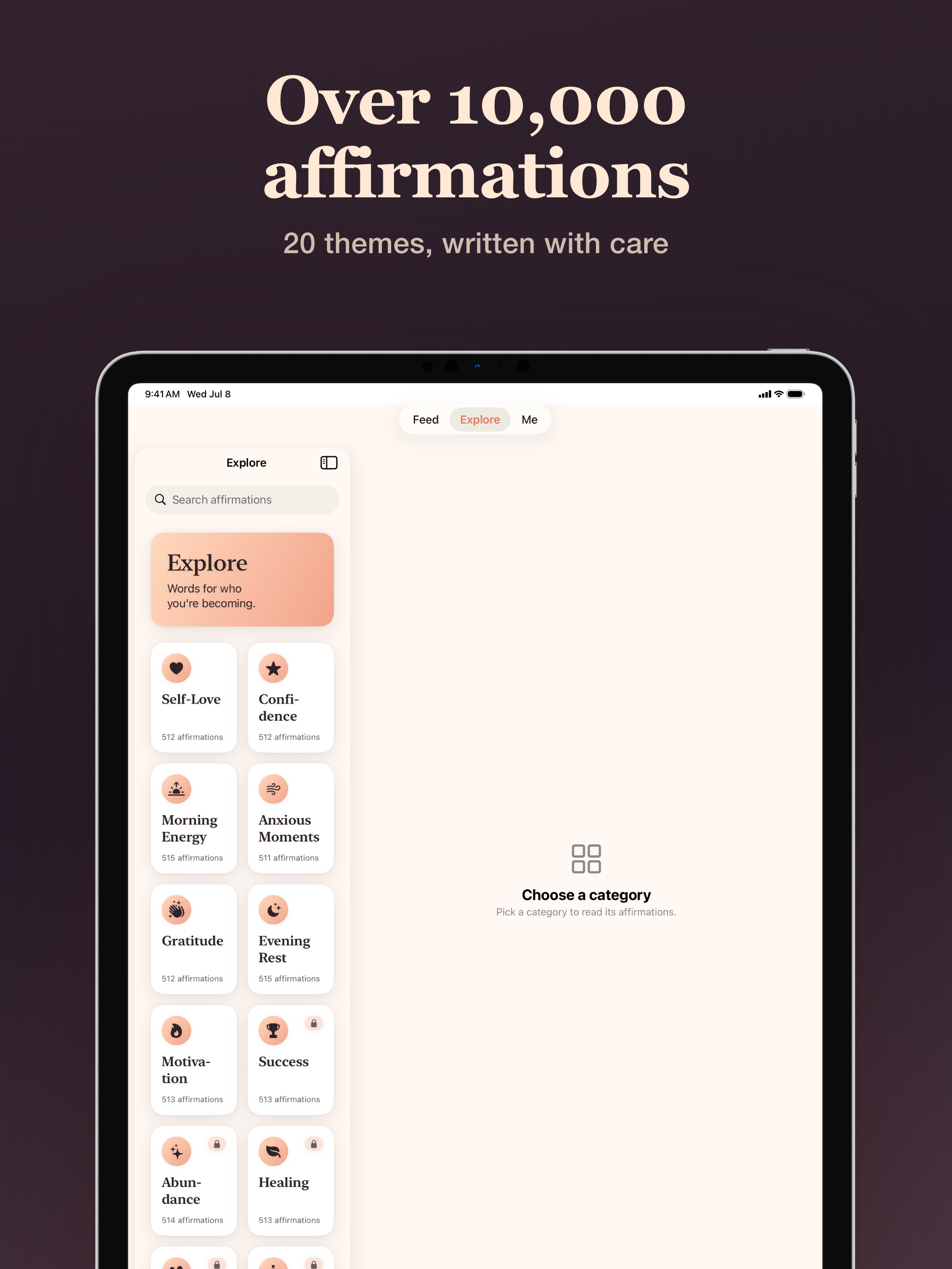 Selfora: Daily Affirmations screenshot 9