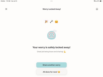 Kids Worry Jail iPad screenshot