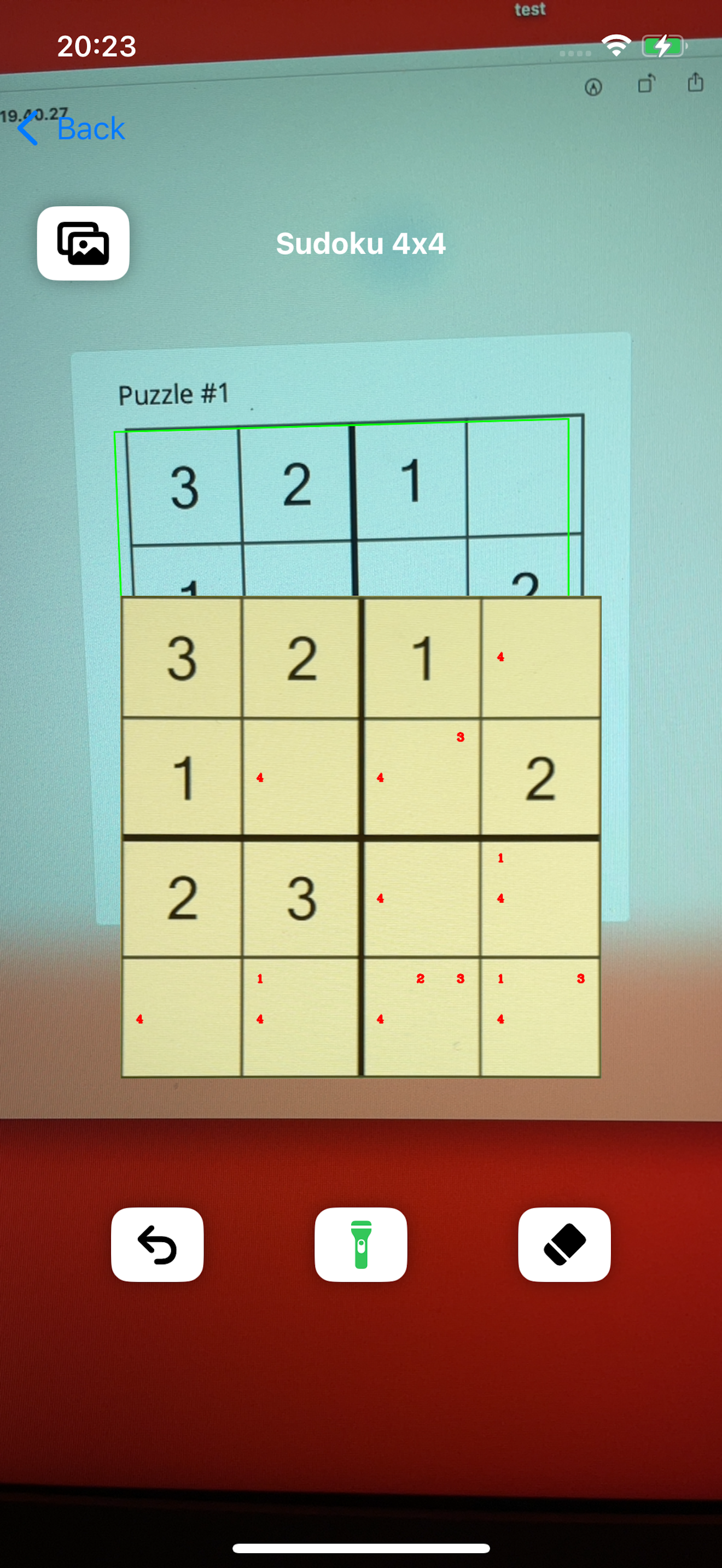 Sudoku Snap Solver