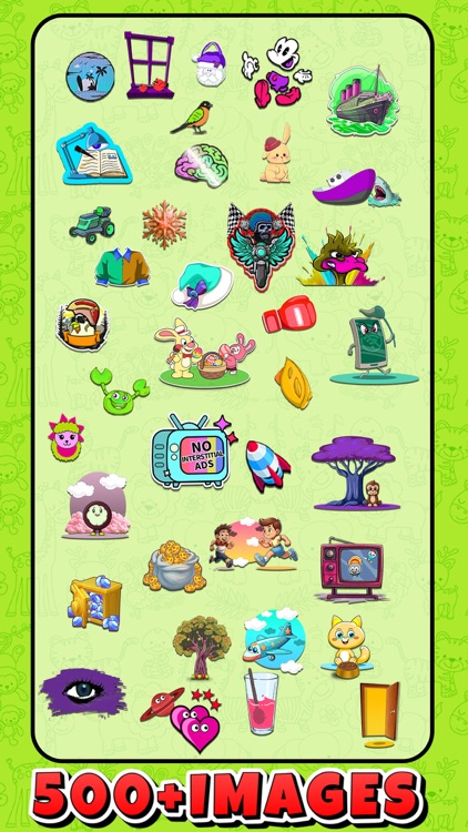Sticker Color Book by number