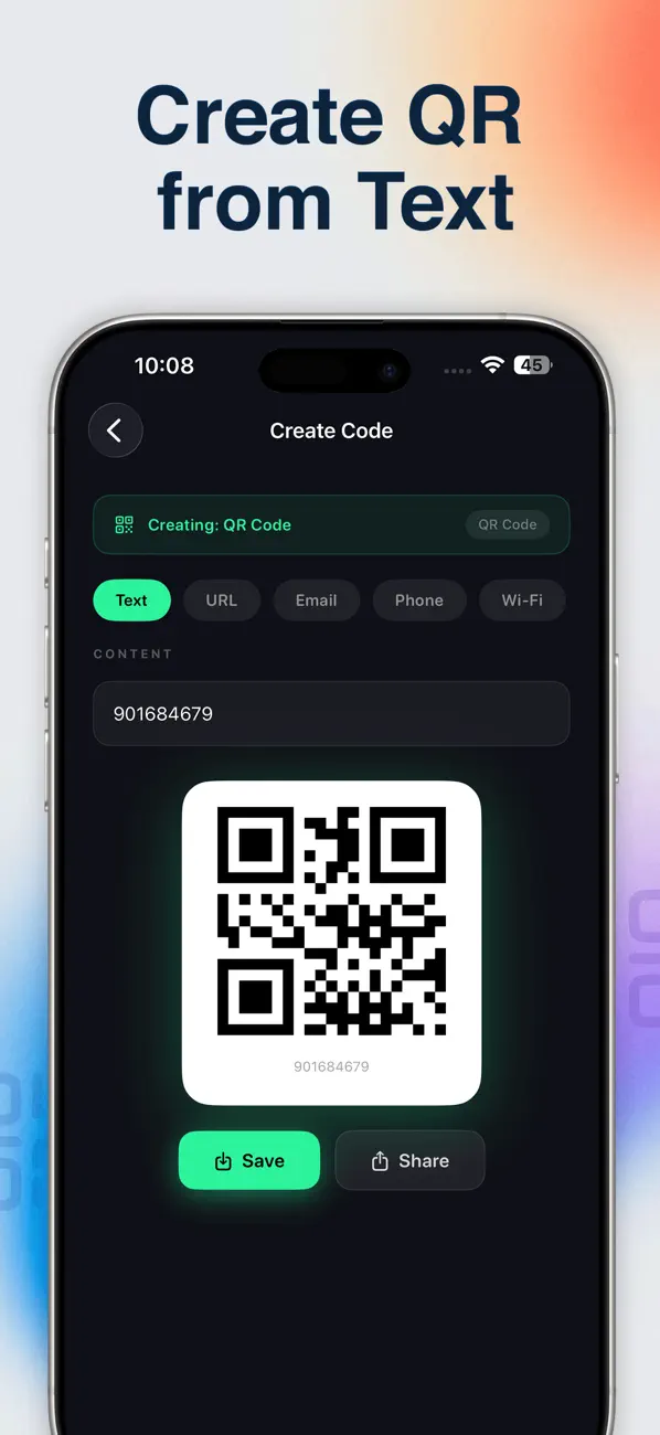 Screenshot #3 pour QR Scanner - Barcode Scanner