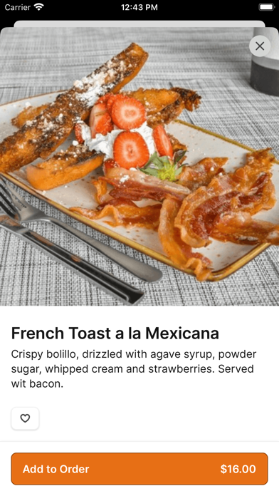 Los Jefes Grill iPhone screenshot 4 - Food & Drink app
