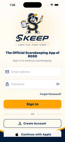 Skeep Scorekeeping screenshot