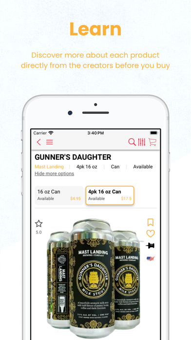 Fenway Beer Shop Screenshot